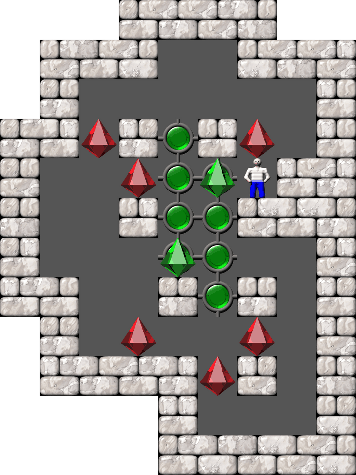 Sokoban Kevin 18 level 12